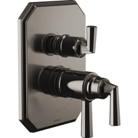  Beauclere Thermostatic Valve Trim Trim Kit - Brilliance Black Onyx
