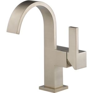 D65080LFBNECO Siderna Single Hole Bathroom Faucet - Brilliance Brushed Nickel