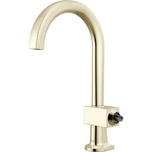 D61022LFPNLHP Frank Lloyd Wright Single-Hole Bar Faucet - Polished Nickel