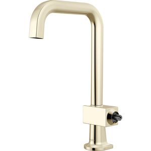D61023LFPNLHP Frank Lloyd Wright Single-Hole Bar Faucet - Polished Nickel