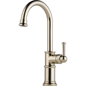 D61025LFPN Artesso Single-Hole Bar Faucet - Brilliance Polished Nickel