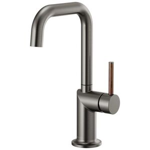 D61065LFSLLHP/DHLB177SLWD Odin Single-Hole Bar Faucet - Luxe Steel D61065LFSLLHP/DHLB177SLWD Odin Single-Hole Bar Faucet - Luxe Steel