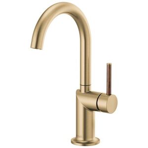 D61075LFGLLHP/DHLB177GLWD Odin Single-Hole Bar Faucet - Brilliance Luxe Gold D61075LFGLLHP/DHLB177GLWD Odin Single-Hole Bar Faucet - Brilliance Luxe Gold