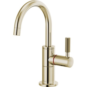 D61343LFHPN Litze Hot Water Dispenser Water Dispenser - Brilliance Polished Nickel
