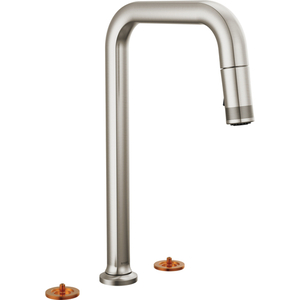 D62507LFSSLHPL Kintsu 8'' Widespread Bathroom Faucet - Stainless D62507LFSSLHPL Kintsu 8'' Widespread Bathroom Faucet - Stainless