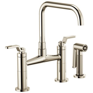D62554LFPN Litze Two-Handle Kitchen Faucet - Brilliance Polished Nickel D62554LFPN Litze Two-Handle Kitchen Faucet - Brilliance Polished Nickel