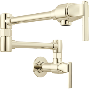 D62822LFPN Frank Lloyd Wright Pot Filler Kitchen Faucet - Polished Nickel