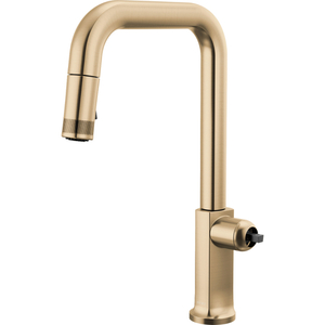 D63007LFGLLHPL Kintsu Pull-Out Spray Kitchen Faucet - Luxe Gold