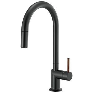 D63075LFBLLHP/DHLK177BLWD Odin Pull-Out Spray Kitchen Faucet - Matte Black