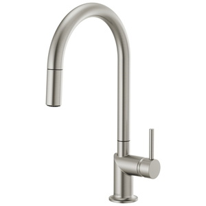 D63075LFSSLHP/DHLK175SS Odin Pull-Out Spray Kitchen Faucet - Brilliance Stainless D63075LFSSLHP/DHLK175SS Odin Pull-Out Spray Kitchen Faucet - Brilliance Stainless