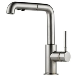D63220LFSS Solna Pull-Out Spray Kitchen Faucet - Brilliance Stainless D63220LFSS Solna Pull-Out Spray Kitchen Faucet - Brilliance Stainless
