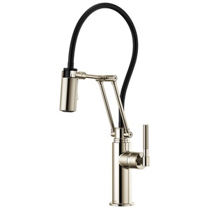 D63243LFPN Litze Pull-Out Spray Kitchen Faucet - Brilliance Polished Nickel