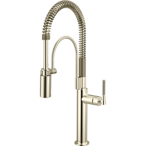 D63343LFPN Litze Single Handle Kitchen Faucet - Polished Nickel D63343LFPN Litze Single Handle Kitchen Faucet - Polished Nickel