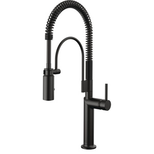 D63375LFBLLHP Odin Pull-Out Spray Kitchen Faucet - Matte Black D63375LFBLLHP Odin Pull-Out Spray Kitchen Faucet - Matte Black