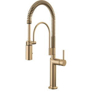 D63375LFGLLHP Odin Pull-Out Spray Kitchen Faucet - Brilliance Luxe Gold D63375LFGLLHP Odin Pull-Out Spray Kitchen Faucet - Brilliance Luxe Gold