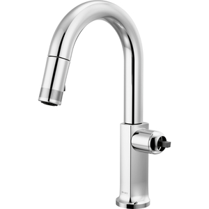 D63906LFPCLHPL Kintsu Pull-Out Spray Kitchen Faucet - Chrome D63906LFPCLHPL Kintsu Pull-Out Spray Kitchen Faucet - Chrome