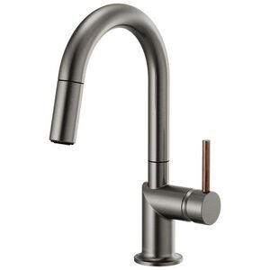 D63975LFSLLHP/DHLK177SLWD Odin Pull-Out Spray Kitchen Faucet - Luxe Steel D63975LFSLLHP/DHLK177SLWD Odin Pull-Out Spray Kitchen Faucet - Luxe Steel