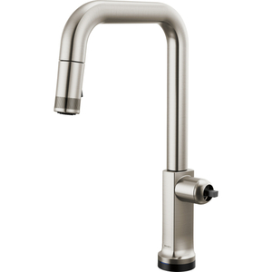 D64007LFSSLHPL Kintsu Pull-Out Spray Kitchen Faucet - Stainless D64007LFSSLHPL Kintsu Pull-Out Spray Kitchen Faucet - Stainless