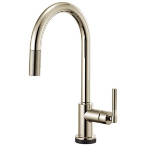 D64043LFPN Litze Pull-Out Spray Kitchen Faucet - Brilliance Polished Nickel