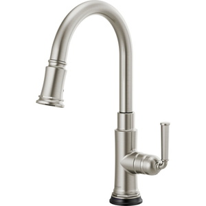 D64074LFSS Rook Pull-Out Spray Kitchen Faucet - Brilliance Stainless D64074LFSS Rook Pull-Out Spray Kitchen Faucet - Brilliance Stainless