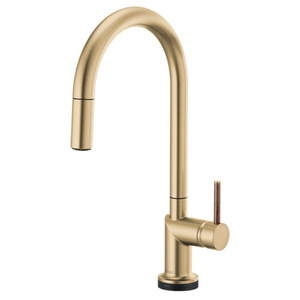 D64075LFGLLHP/DHLK177GLWD Odin Pull-Out Spray Kitchen Faucet - Brilliance Luxe Gold D64075LFGLLHP/DHLK177GLWD Odin Pull-Out Spray Kitchen Faucet - Brilliance Luxe Gold