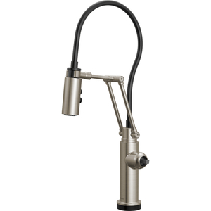 D64221LFSSLHP Odin Pull-Out Spray Kitchen Faucet - Brilliance Stainless D64221LFSSLHP Odin Pull-Out Spray Kitchen Faucet - Brilliance Stainless