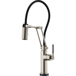 D64243LFSS Litze Pull-Out Spray Kitchen Faucet - Brilliance Stainless