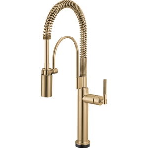 D64343LFGL Litze Single Handle Kitchen Faucet - Luxe Gold D64343LFGL Litze Single Handle Kitchen Faucet - Luxe Gold