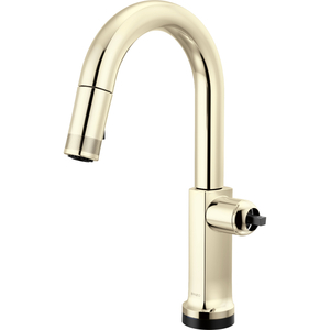 D64906LFPNLHPL Kintsu Single-Hole Bar Faucet - Lumicoat Polished Nickel