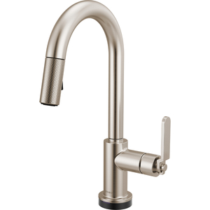 D64944LFSS Litze Single-Hole Bar Faucet - Stainless D64944LFSS Litze Single-Hole Bar Faucet - Stainless