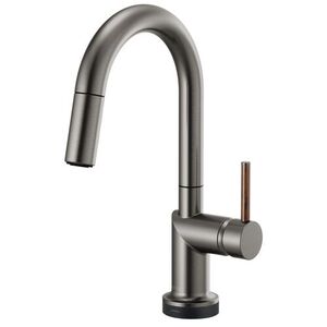 D64975LFSLLHP/DHLK177SLWD Odin Single-Hole Bar Faucet - Luxe Steel D64975LFSLLHP/DHLK177SLWD Odin Single-Hole Bar Faucet - Luxe Steel