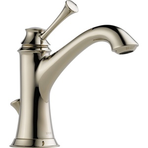 D65005LFPNECO Baliza Single Hole Bathroom Faucet - Brilliance Polished Nickel D65005LFPNECO Baliza Single Hole Bathroom Faucet - Brilliance Polished Nickel