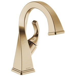 D65030LFGL Virage Single Hole Bathroom Faucet - Brilliance Luxe Gold