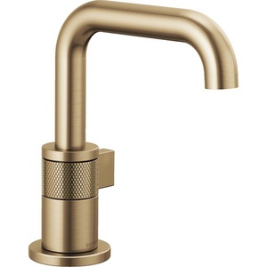 D65035LFGLECO Litze Single Hole Bathroom Faucet - Brilliance Luxe Gold