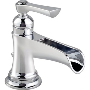 D65061LFPC Rook Single Hole Bathroom Faucet - Chrome