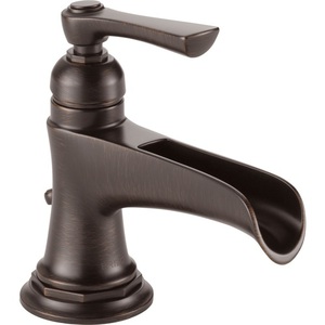 D65061LFRB Rook Single Hole Bathroom Faucet - Venetian Bronze