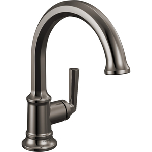D65065LFBNX Beauclere Single Hole Bathroom Faucet - Brilliance Black Onyx