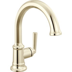 D65065LFPN Beauclere Single Hole Bathroom Faucet - Polished Nickel