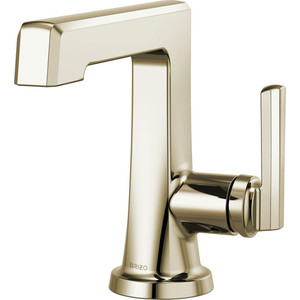 D65098LFPN Levoir Single Hole Bathroom Faucet - Brilliance Polished Nickel