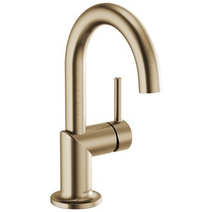 D65175LFGL Odin Single Hole Bathroom Faucet - Brilliance Luxe Gold