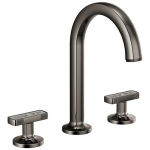 D65306LFBNXLHPECO/DHI5306BNX Kintsu 8'' Widespread Bathroom Faucet - Brilliance Black Onyx