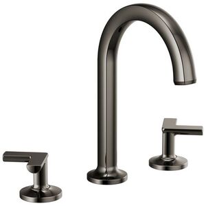 D65306LFBNXLHPECO/DHX5306BNX Kintsu 8'' Widespread Bathroom Faucet - Brilliance Black Onyx