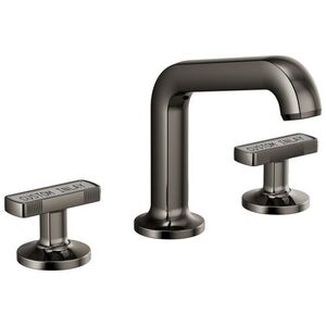 D65307LFBNXLHPECO/DHI5306BNX Kintsu 8'' Widespread Bathroom Faucet - Brilliance Black Onyx