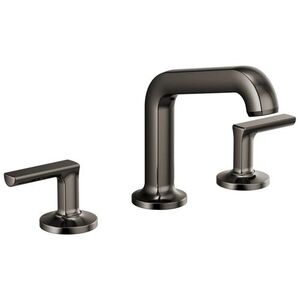 D65307LFBNXLHPECO/DHL5306BNX Kintsu 8'' Widespread Bathroom Faucet - Brilliance Black Onyx