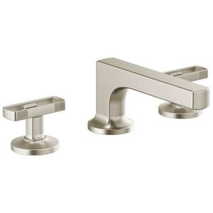 D65308LFNKLHPECO/DHK5306NK Kintsu 8'' Widespread Bathroom Faucet - Brilliance Luxe Nickel