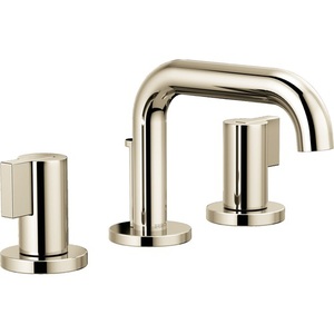 D65337LFPNLHPECO/DHL5332PN Litze 8'' Widespread Bathroom Faucet - Brilliance Polished Nickel