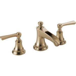 D65361LFGLLHPECO/DHL5360GL Rook 8'' Widespread Bathroom Faucet - Brilliance Luxe Gold