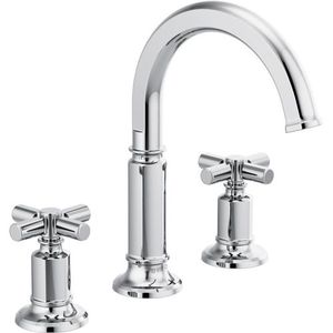 D65376LFPCLHP/DHX5376PC Invari 8'' Widespread Bathroom Faucet - Polished Chrome