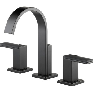 D65380LFBLLHPECO/DHL5382BL Siderna 8'' Widespread Bathroom Faucet - Matte Black