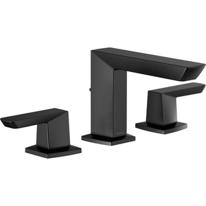 D65388LFBLECO Vettis 8'' Widespread Bathroom Faucet - Matte Black